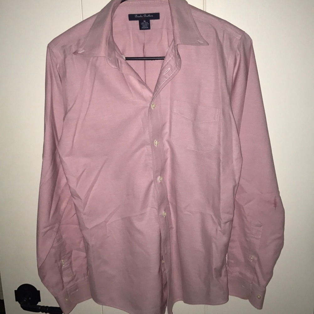 Brand new boys BROOKS BROTHERS button down shirt
